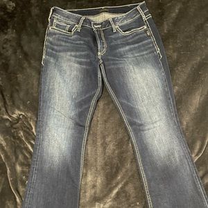 Silver Jeans like new 34x33